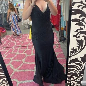 Jessica Angel Long Dress, Black